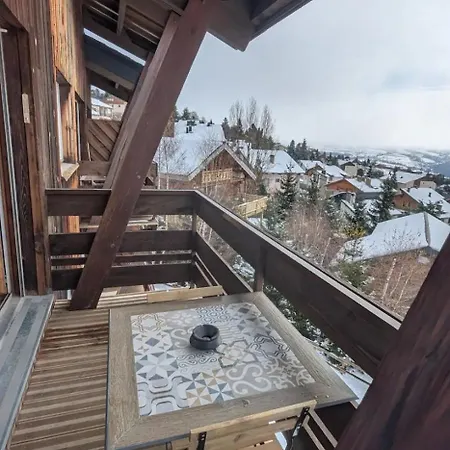 Apartamento Le Ptit Cocon Font Romeu Exterior foto